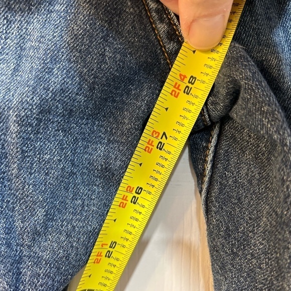 Pilcro And The Letterpress Straight Leg Jeans 5 Pocket Denim Women Size Unknown - Picture 6 of 8